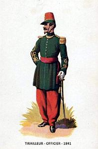 20- Alger - Casbah - Musee Franchet d'Esperey -Tirailleur - Officier - 1841